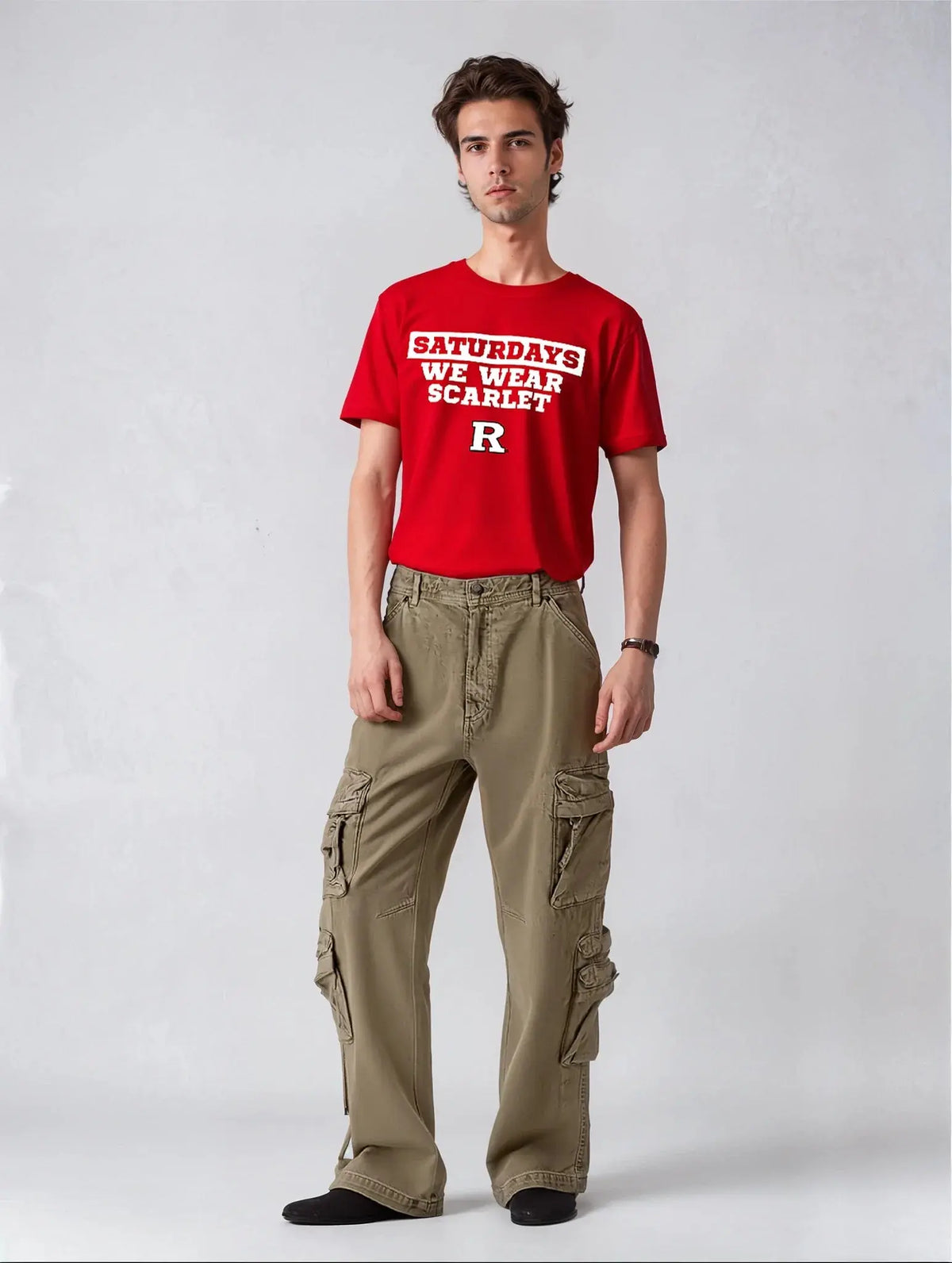 Saturdays, We Wear Scarlet T-Shirt Knight & Day Apparel