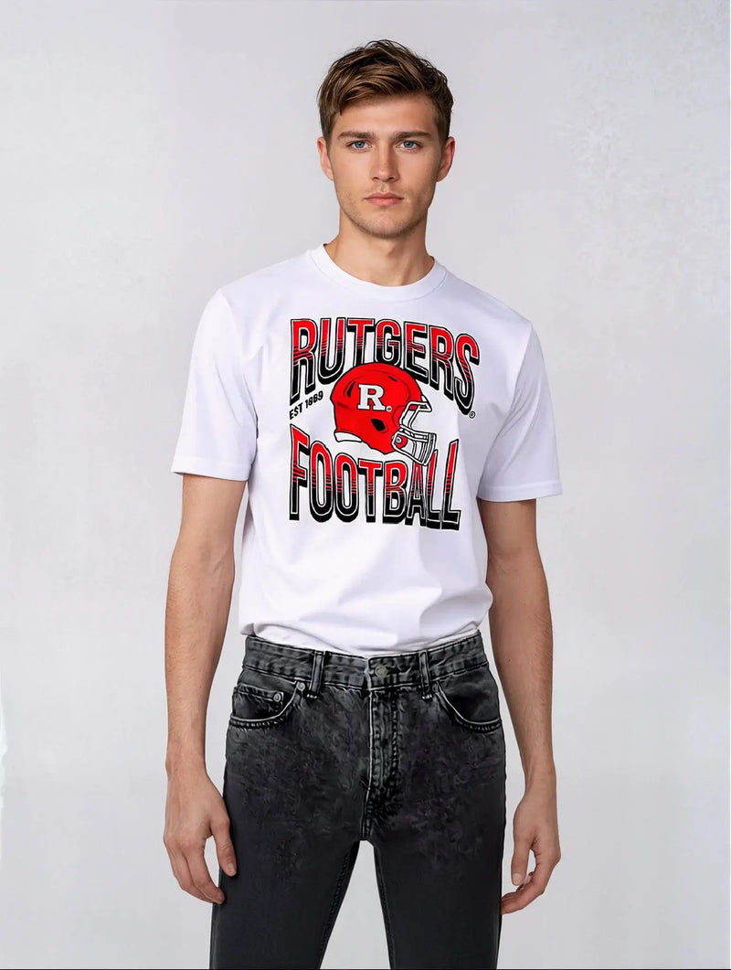 Rutgers Football Est. 1869 T-Shirt Knight & Day Apparel