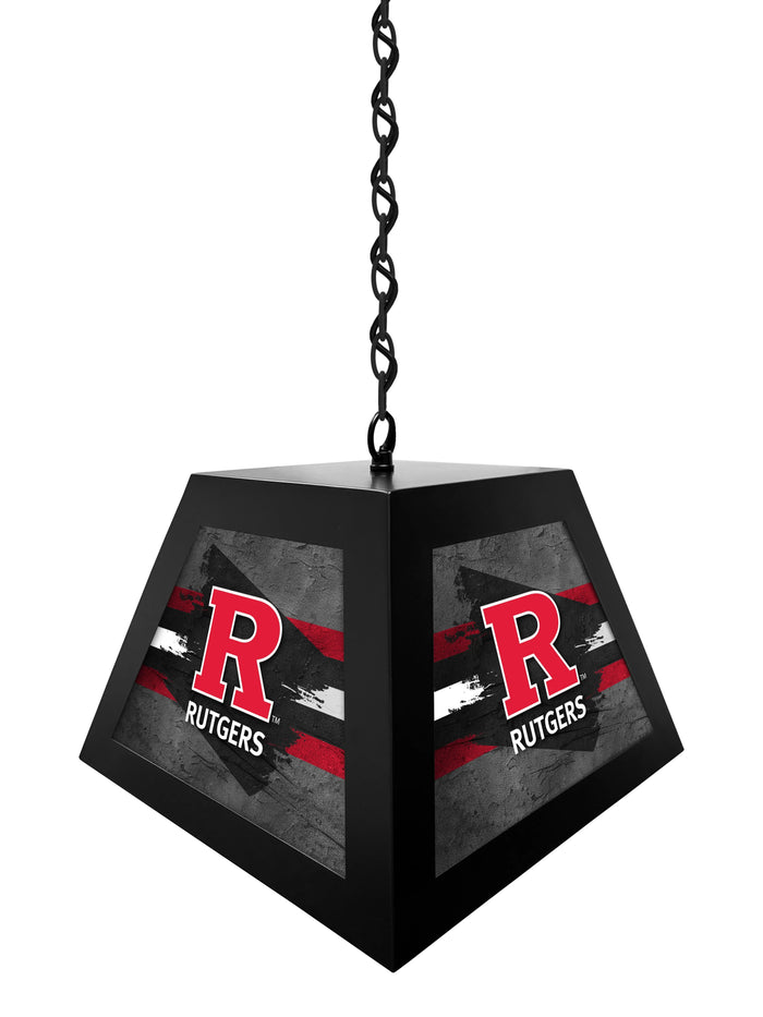 Rutgers Pendant Box Light Holland Game Room
