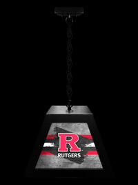 Rutgers Pendant Box Light Holland Game Room
