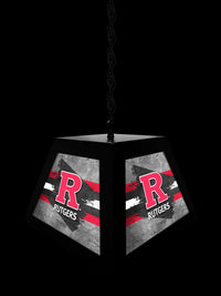 Rutgers Pendant Box Light Holland Game Room