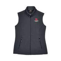 OTD Women's Cruise Two-Layer Fleece Bonded Soft Shell Vest Rutgers OTD