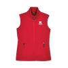 OTD Women's Cruise Two-Layer Fleece Bonded Soft Shell Vest Rutgers OTD