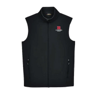 OTD Men's Cruise Two-Layer Fleece Bonded Soft Shell Vest Rutgers OTD