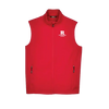 OTD Men's Cruise Two-Layer Fleece Bonded Soft Shell Vest Rutgers OTD