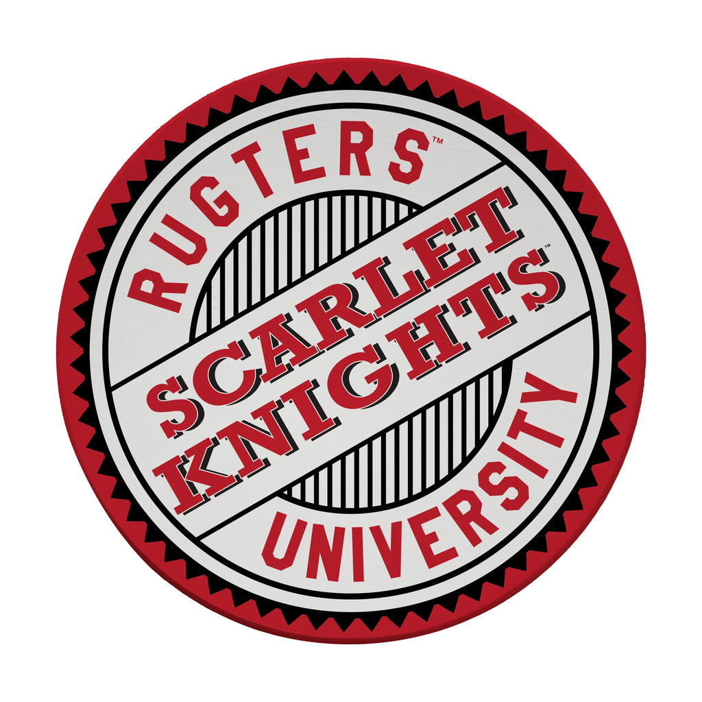 Bottle Cap Mascot Rutgers State University Circle Kendrick Home