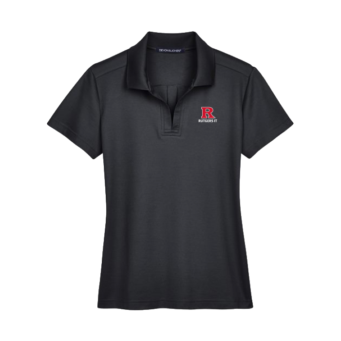 Rutgers IT Women's CrownLux Performance Plaited Polo