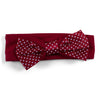 Rutgers Girl's Pin Dot Headband Two Feet Ahead