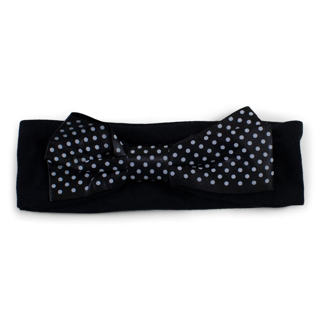 Rutgers Girl's Pin Dot Headband Two Feet Ahead
