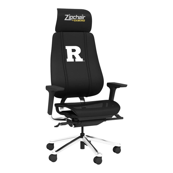 PhantomX Gaming Chair with Rutgers Scarlet Knights White Logo Zipchair
