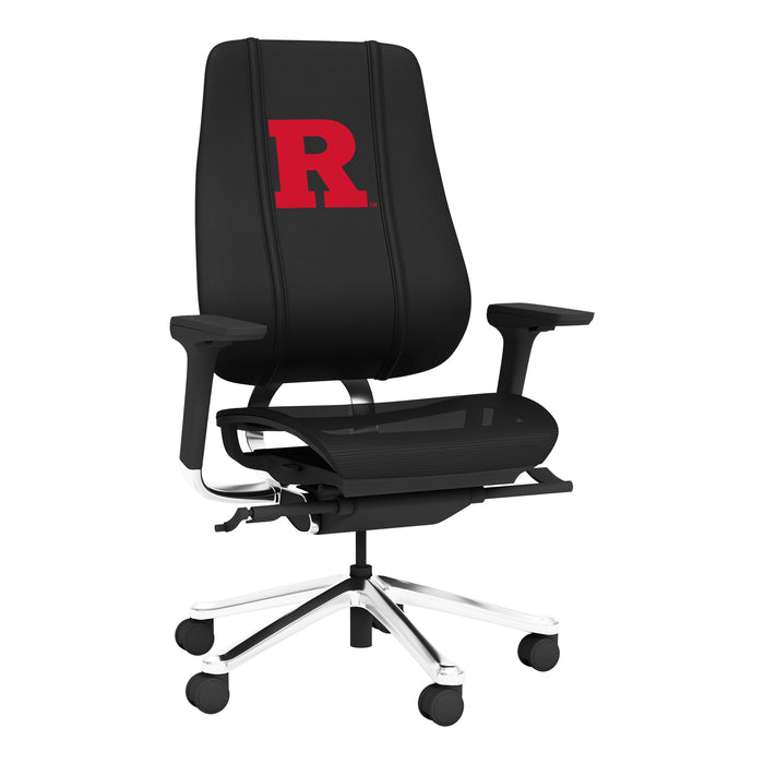 PhantomX Gaming Chair with Rutgers Scarlet Knights Logo