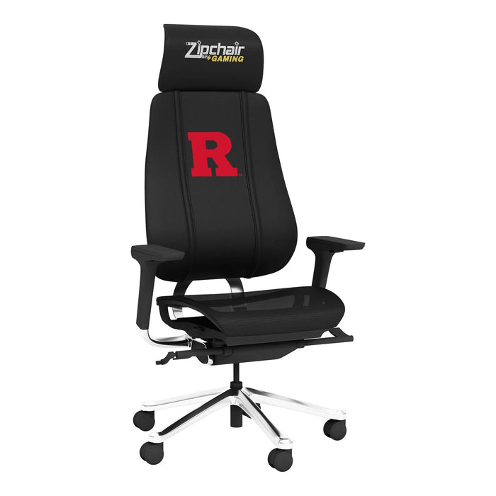 PhantomX Gaming Chair with Rutgers Scarlet Knights Logo Zipchair