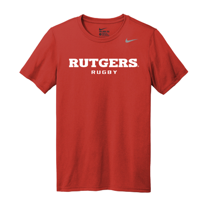 Nike Short Sleeve T-Shirt Rutgers Rugby