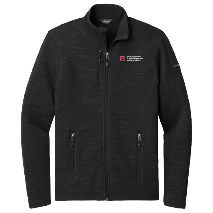 SMLR Eddie Bauer Sweater Fleece Full-Zip School of Management & Labor Relations