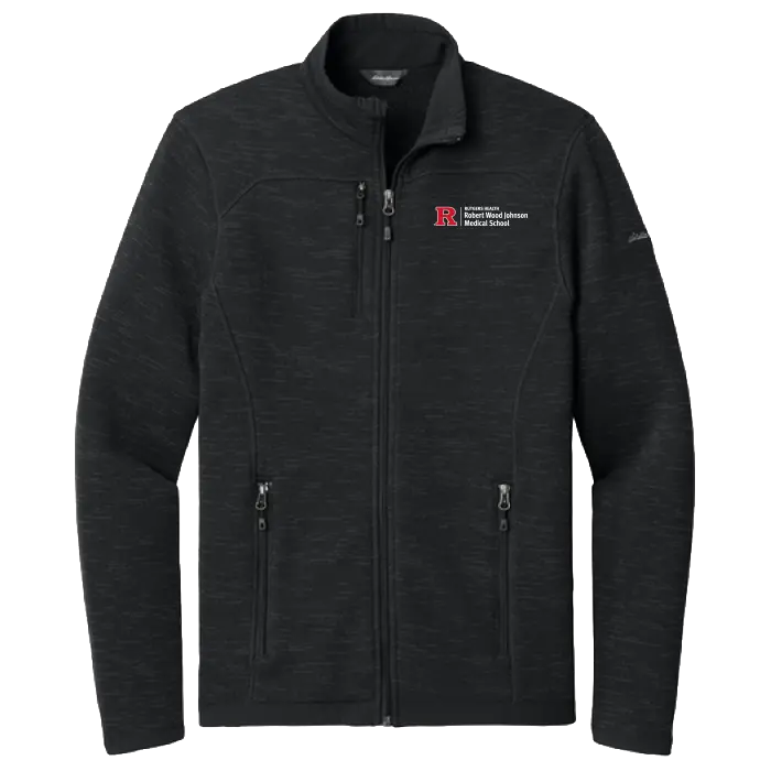 RWJMS Eddie Bauer Sweater Fleece Full-Zip Robert Wood Johnson Medical School