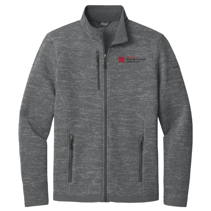 RWJMS Eddie Bauer Sweater Fleece Full-Zip Robert Wood Johnson Medical School