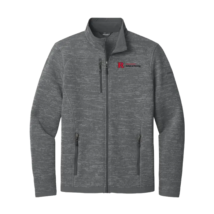 Nursing Eddie Bauer Sweater Fleece Full-Zip Rutgers School of Nursing