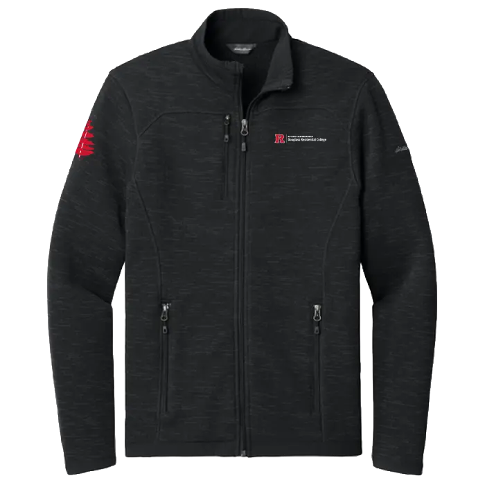 Douglass Eddie Bauer Sweater Fleece Full-Zip Douglass College