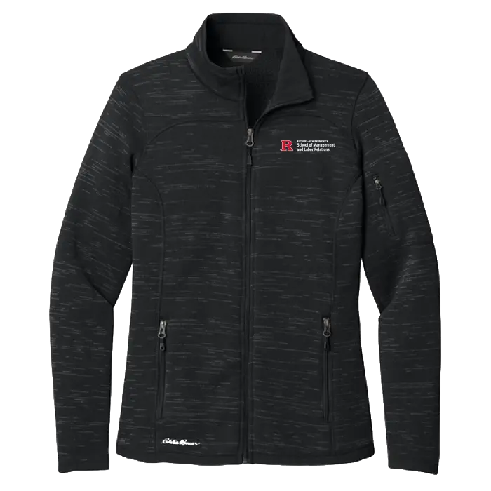 SMLR Eddie Bauer Women's Sweater Fleece Full-Zip School of Management & Labor Relations