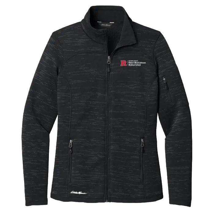 RWJMS Eddie Bauer Women's Sweater Fleece Full-Zip Robert Wood Johnson Medical School