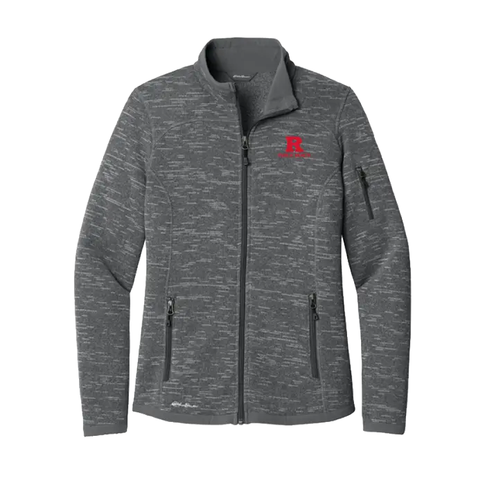 Public Health Eddie Bauer Women's Sweater Fleece Full-Zip Rutgers Public Health