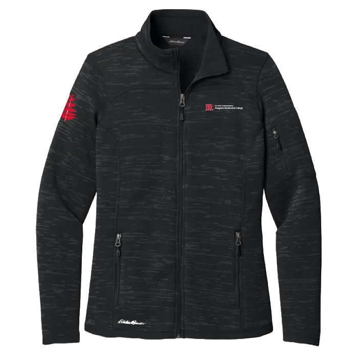 Douglass Eddie Bauer Women's Sweater Fleece Full-Zip Douglass College