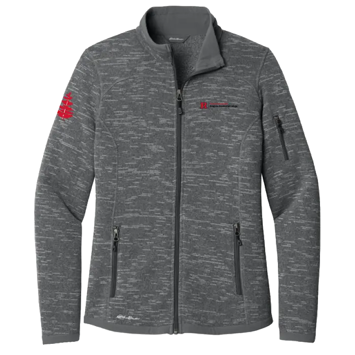 Douglass Eddie Bauer Women's Sweater Fleece Full-Zip Douglass College