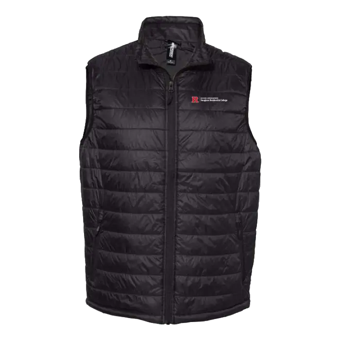 Douglass Men's Puffer Vest Douglass College