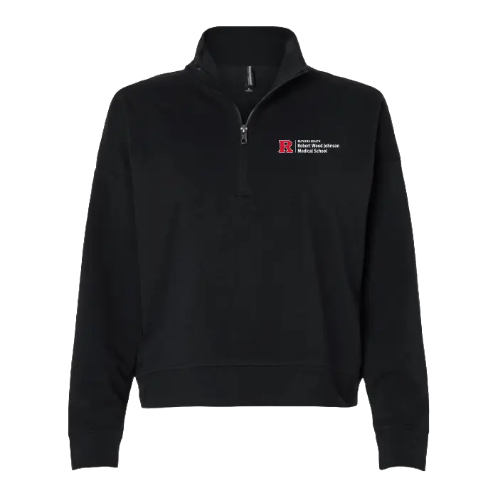 RWJMS Women's Perform Quarter-Zip Pullover Robert Wood Johnson Medical School