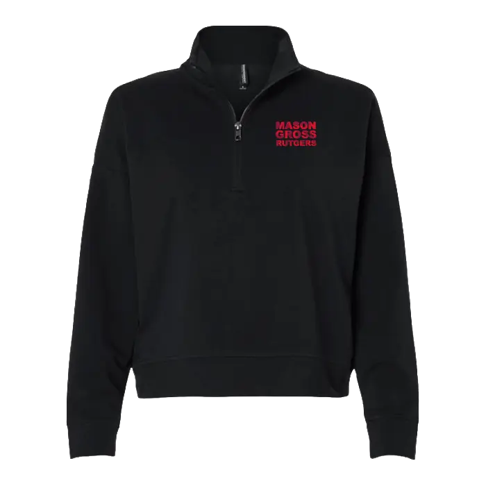 MGSA Women's Perform Quarter-Zip Sweatshirt Mason Gross School of Arts