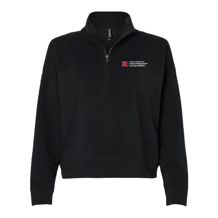 SMLR Women's Perform Quarter-Zip Pullover School of Management & Labor Relations