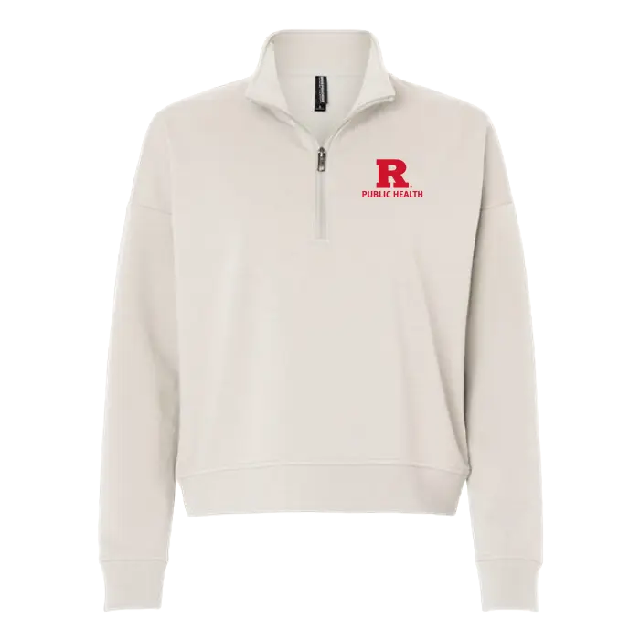 Public Health Women's Perform Quarter-Zip Pullover Rutgers Public Health