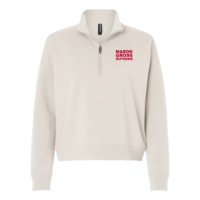 MGSA Women's Perform Quarter-Zip Sweatshirt Mason Gross School of Arts