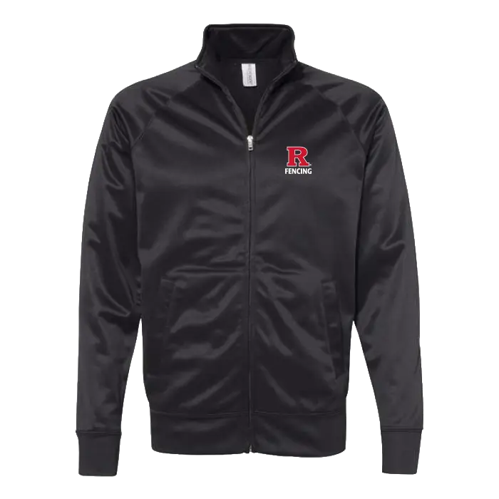 Fencing Lightweight Poly-Tech Full-Zip Track Jacket Rutgers Fencing