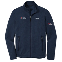 RWJMS Barnabas Port Authority Collective Striated Fleece Jacket RWJMS Barnabas