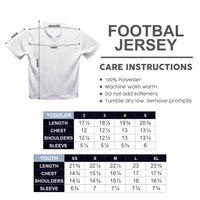 Rutgers State University Scarlet Knights Vive La Fete Game Day Red Boys Fashion Football Jersey