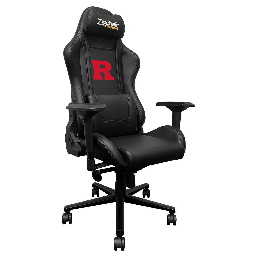 Xpression Pro Gaming Chair with Rutgers Scarlet Knights Logo Zipchair