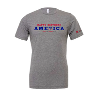 Happy Birthday America Unisex Triblend T-Shirt USA 250 Collection
