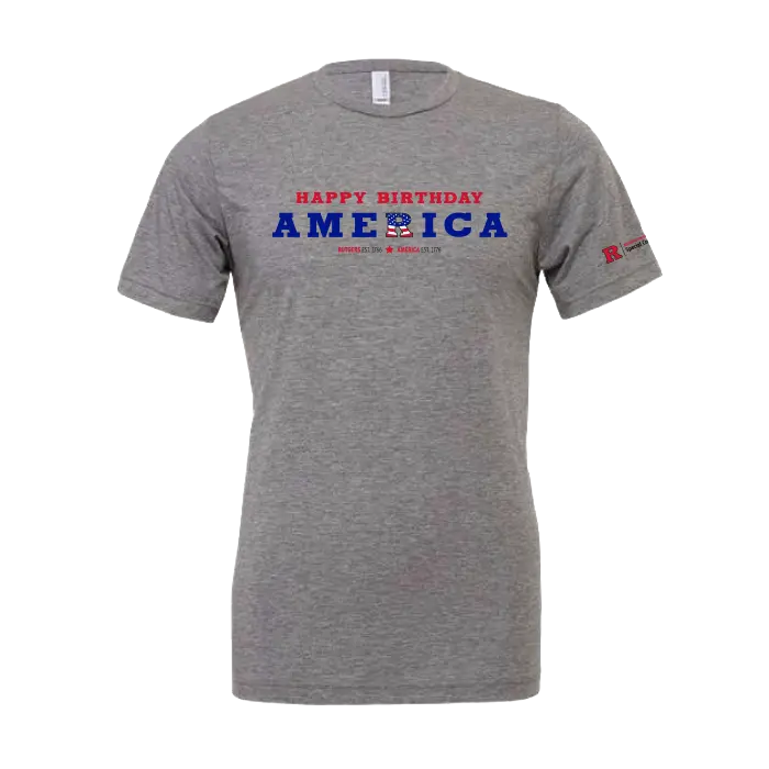 Happy Birthday America Unisex Triblend T-Shirt USA 250 Collection