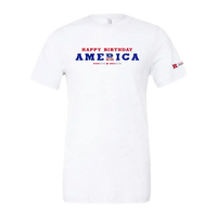 Happy Birthday America Unisex Triblend T-Shirt USA 250 Collection