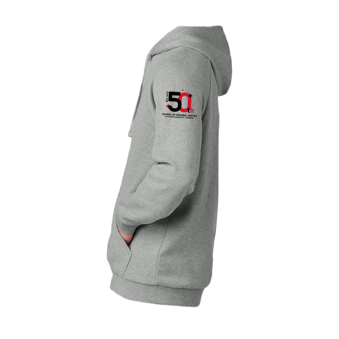 Fleece Hoody Rutgers Criminal Justice