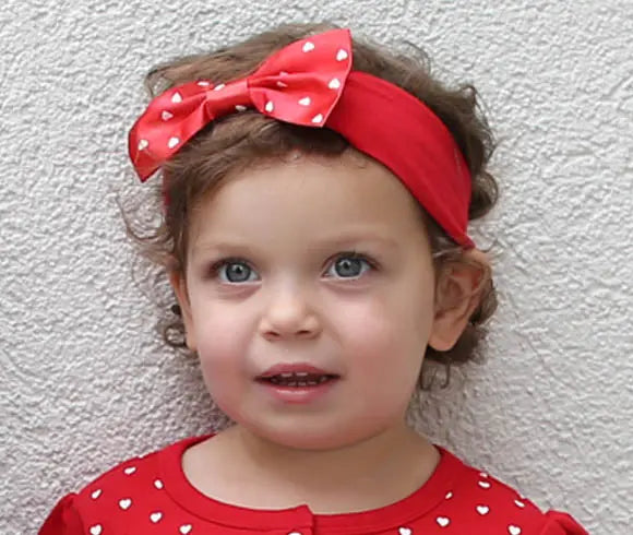 Rutgers Girl's Heart Headband Two Feet Ahead