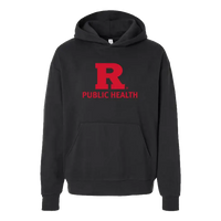 Public Health Unisex Avenue Midweight Hooded Sweatshirt Rutgers Public Health