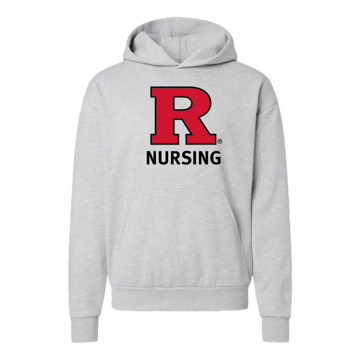 Nursing Unisex Avenue Hooded Sweatshirt Rutgers School of Nursing