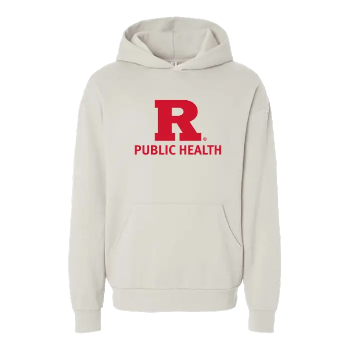 Public Health Unisex Avenue Midweight Hooded Sweatshirt Rutgers Public Health