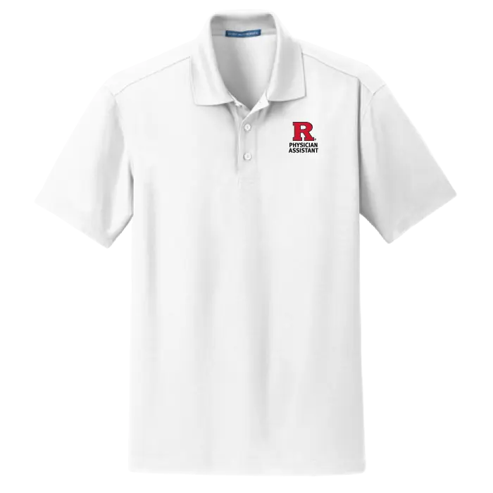RUPASS Port Authority Dry Zone Grid Polo Rutgers Physician Assistant