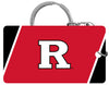 Rutgers Scarlet Knights Acrylic Keychain 1.5" x 2.75" Officially Licensed Collegiate Product R & R INC.