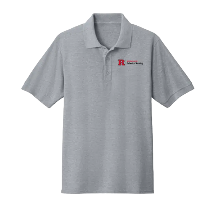 Core Blend Pique Polo Rutgers School of Nursing