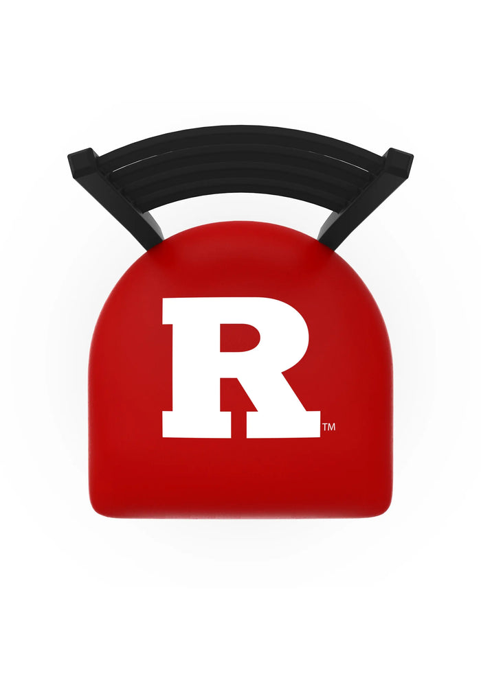 Rutgers University Scarlet Knights Stationary Bar Stool | Rutgers Scarlet Knights Stationary Bar Stool Holland Game Room