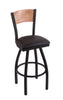 Rutgers Scarlet Knights L038 Laser Engraved Bar Stool by Holland Bar Stool Holland Game Room
